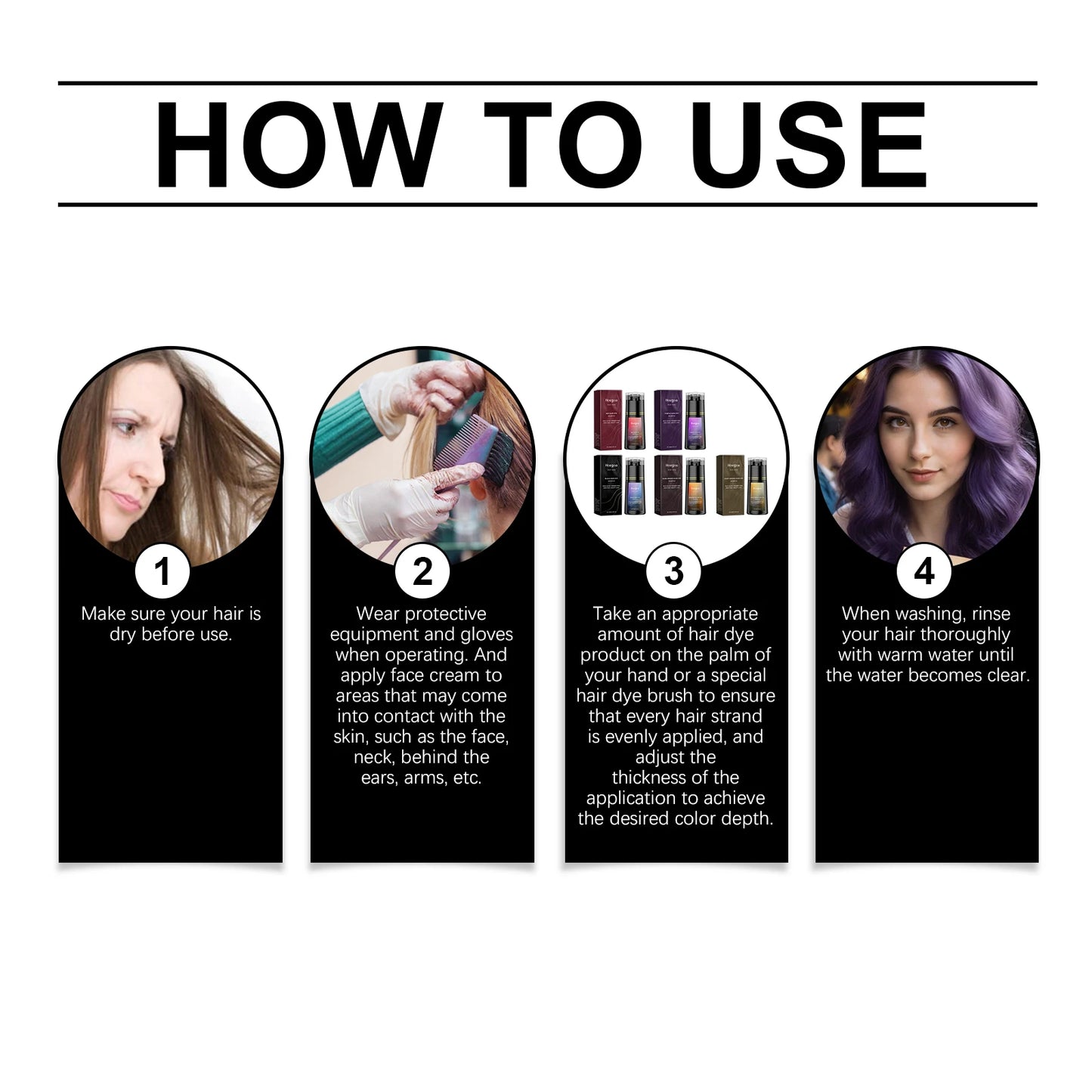 Eleeles DIY Color Shampoo – Vibrant, Long-Lasting Hair Color & Nourishing Care