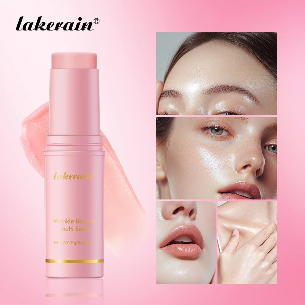 Eleeles Korean Pink Hydrating Balm Stick – Deep Moisture & Makeup Base