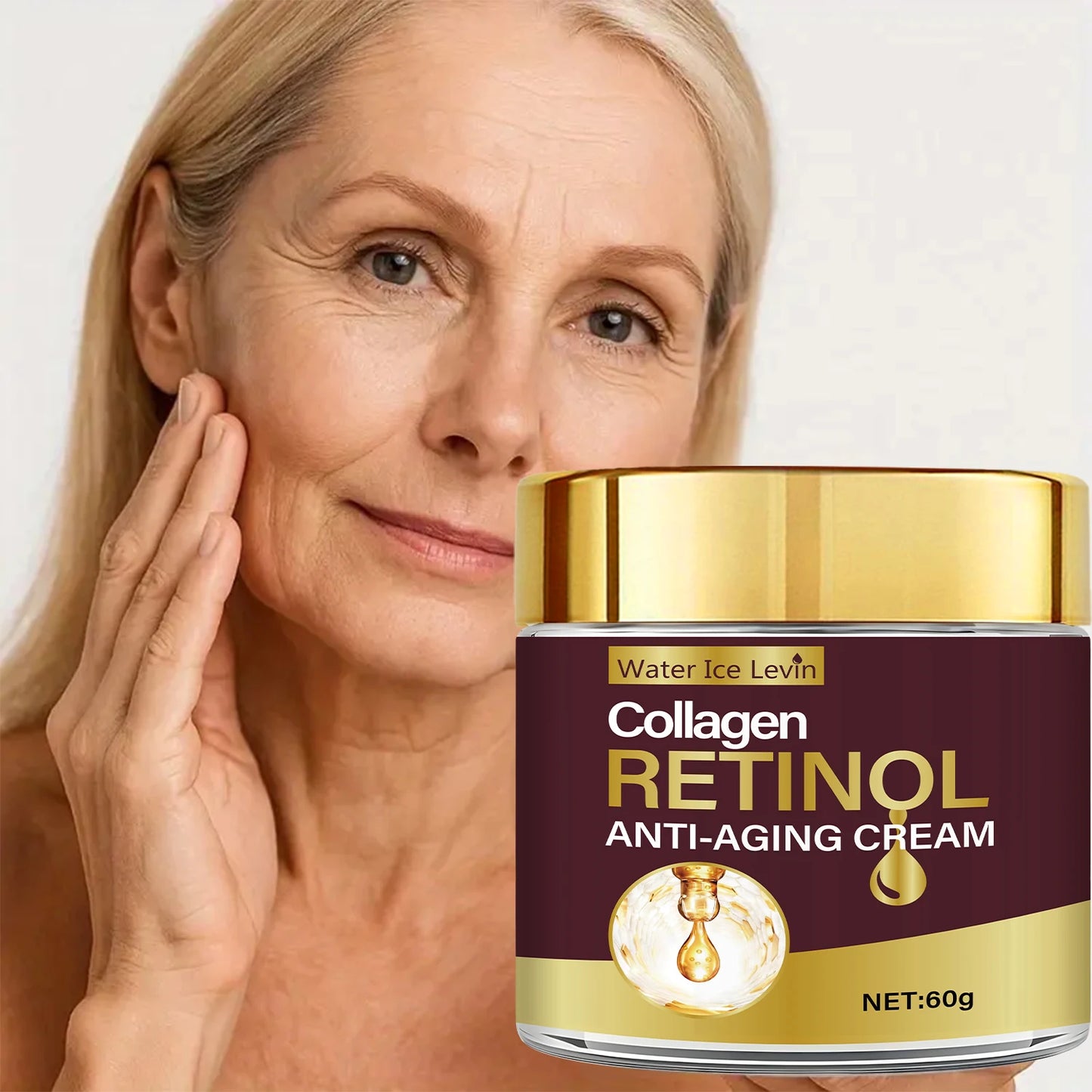 Eleeles Korean Anti-Wrinkle & Brightening Face Cream – Collagen, Biotin & Rosemary