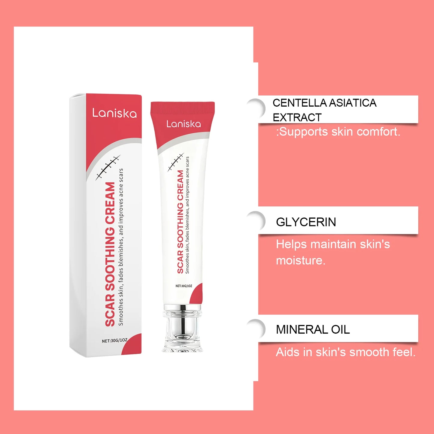 Skin Care CreamGentle Nourishing, Smoothing & Tender Body Care Cream for Daily Use, Moisturizing and Softening Skin