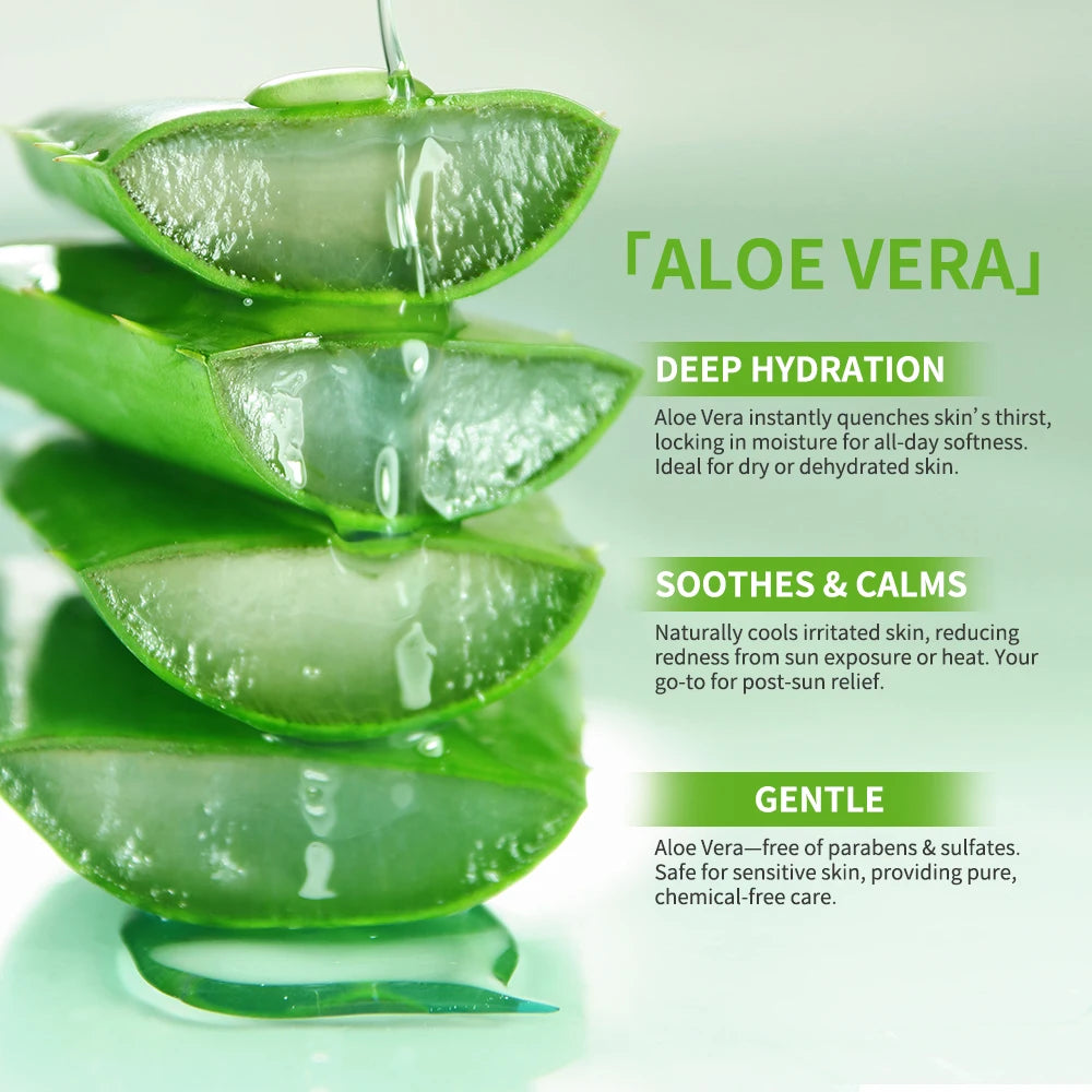 Eleeles Aloe Vera Skin Care Set – Moisturizing, Brightening & Nourishing