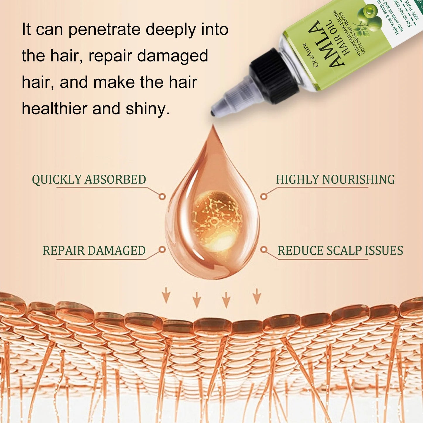 Eleeles Hair Growth Essential Oil Serum – Repairs, Nourishes & Promotes Regrowth, 50ml