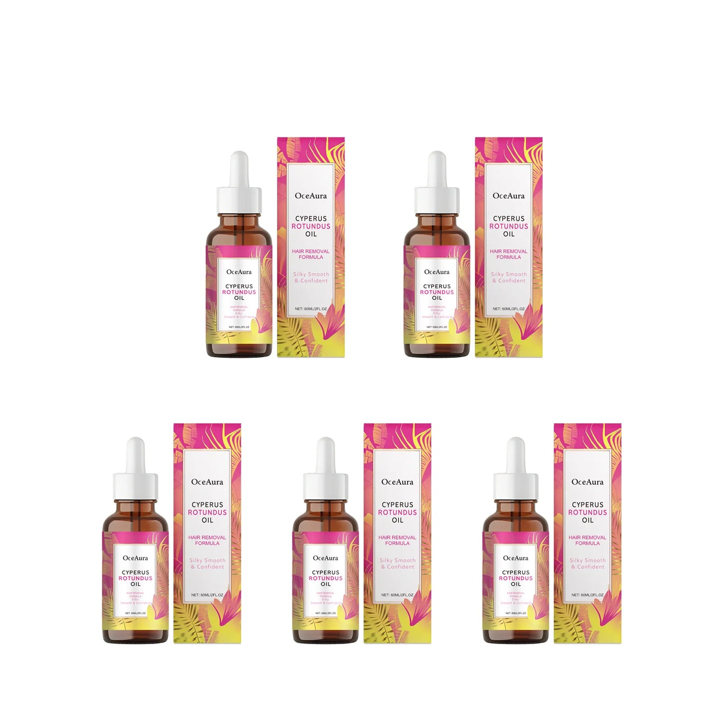 Eleeles Hair Removal Care Essential Oil – Soothing, Moisturizing & Skin-Smoothing 60ml