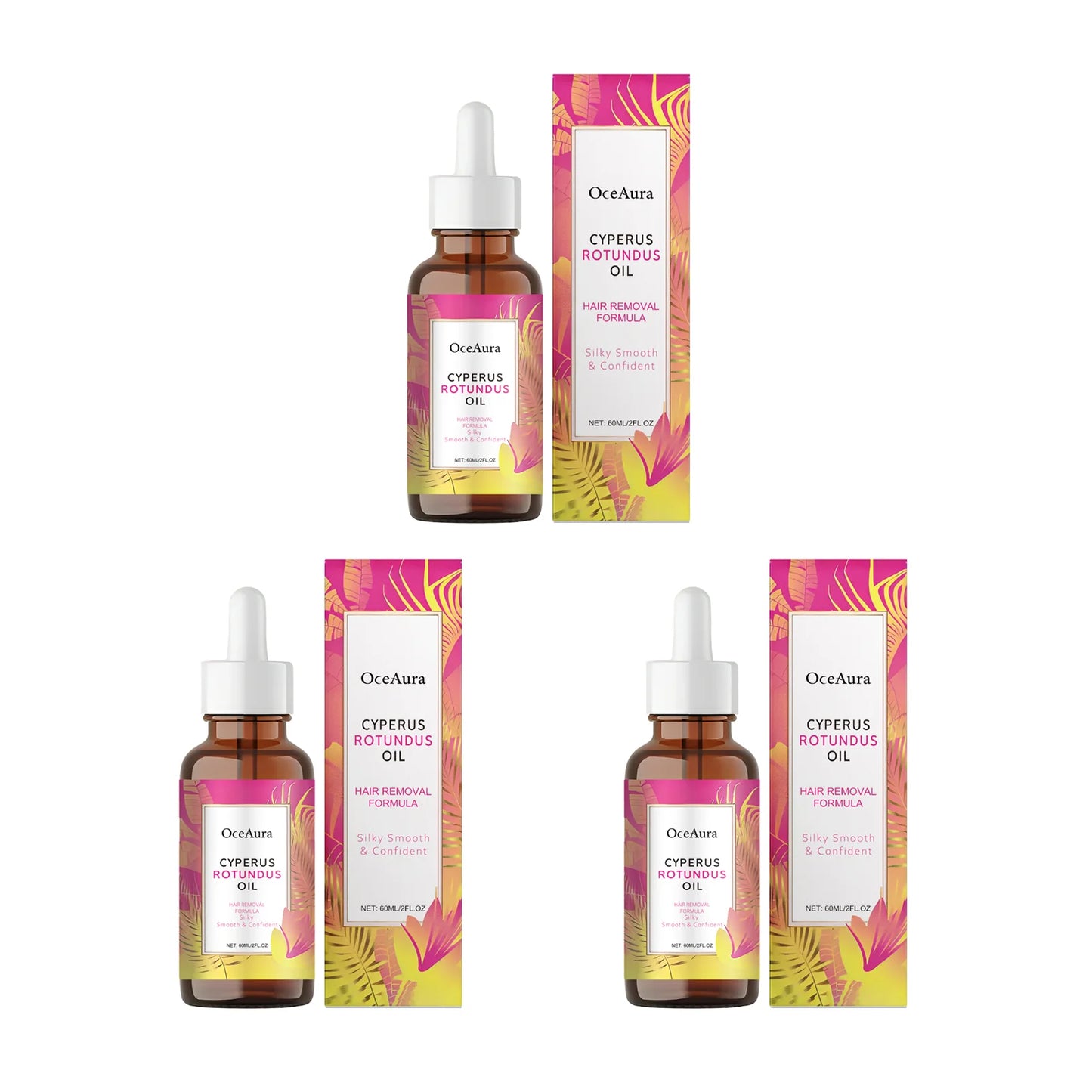 Eleeles Hair Removal Care Essential Oil – Soothing, Moisturizing & Skin-Smoothing 60ml