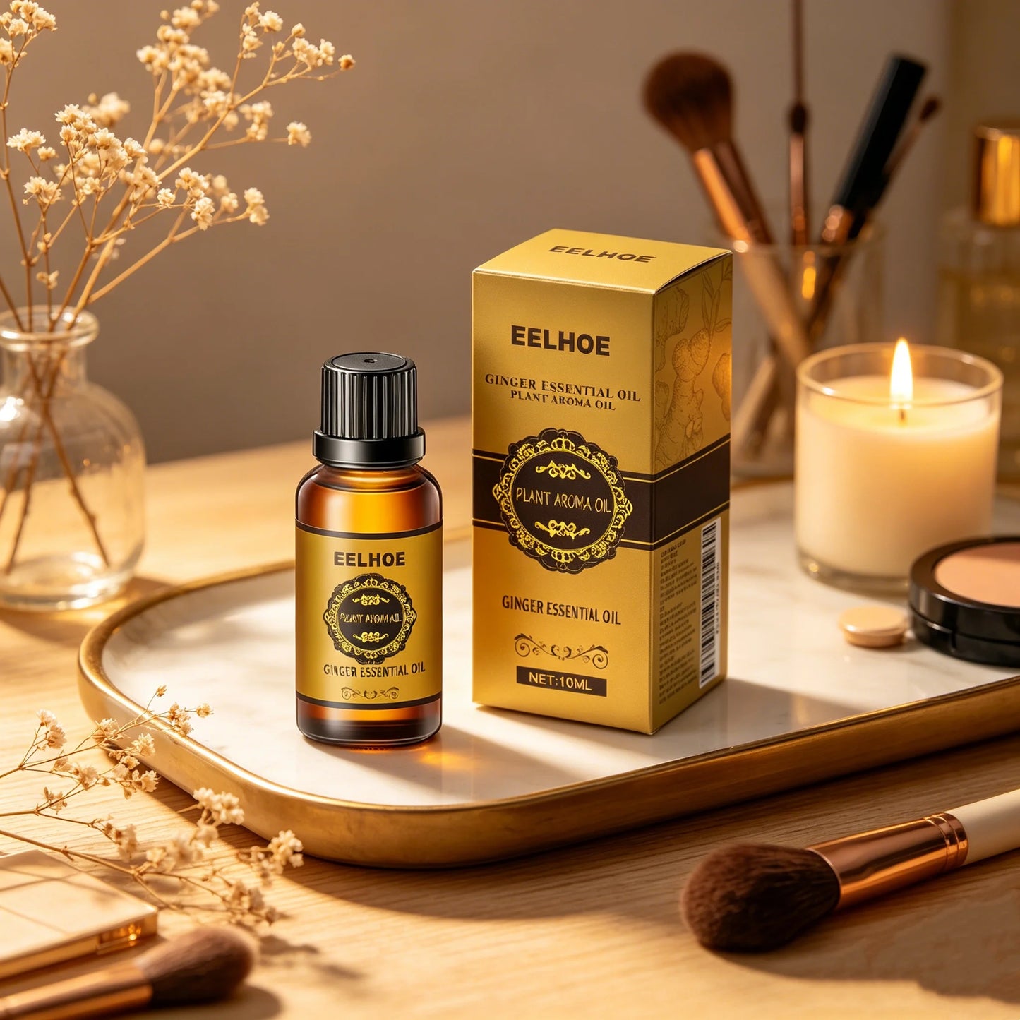 Ginger Body Oil – Skin Firming & Brightening Massage Oil | 10ml