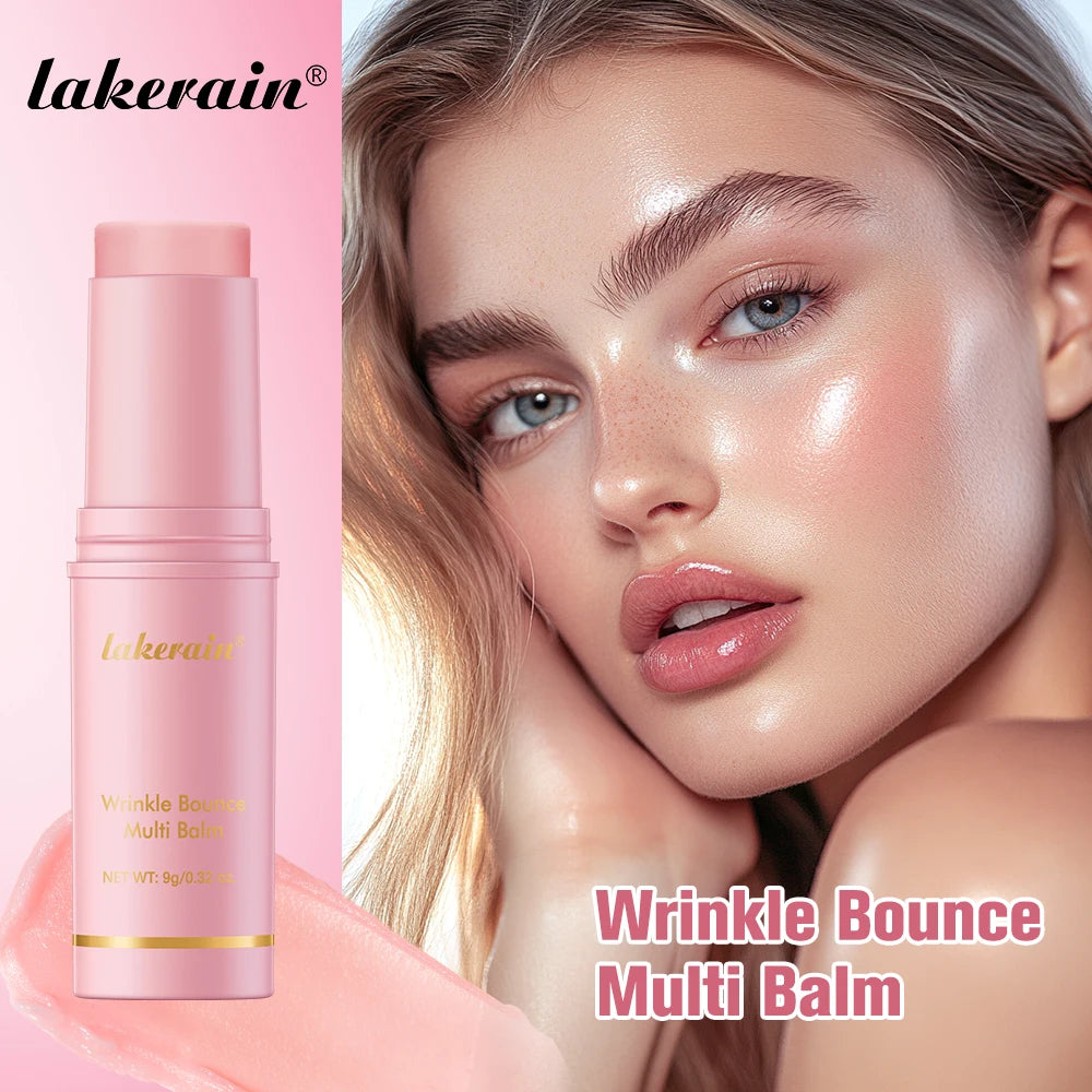 Eleeles Korean Pink Hydrating Balm Stick – Deep Moisture & Makeup Base