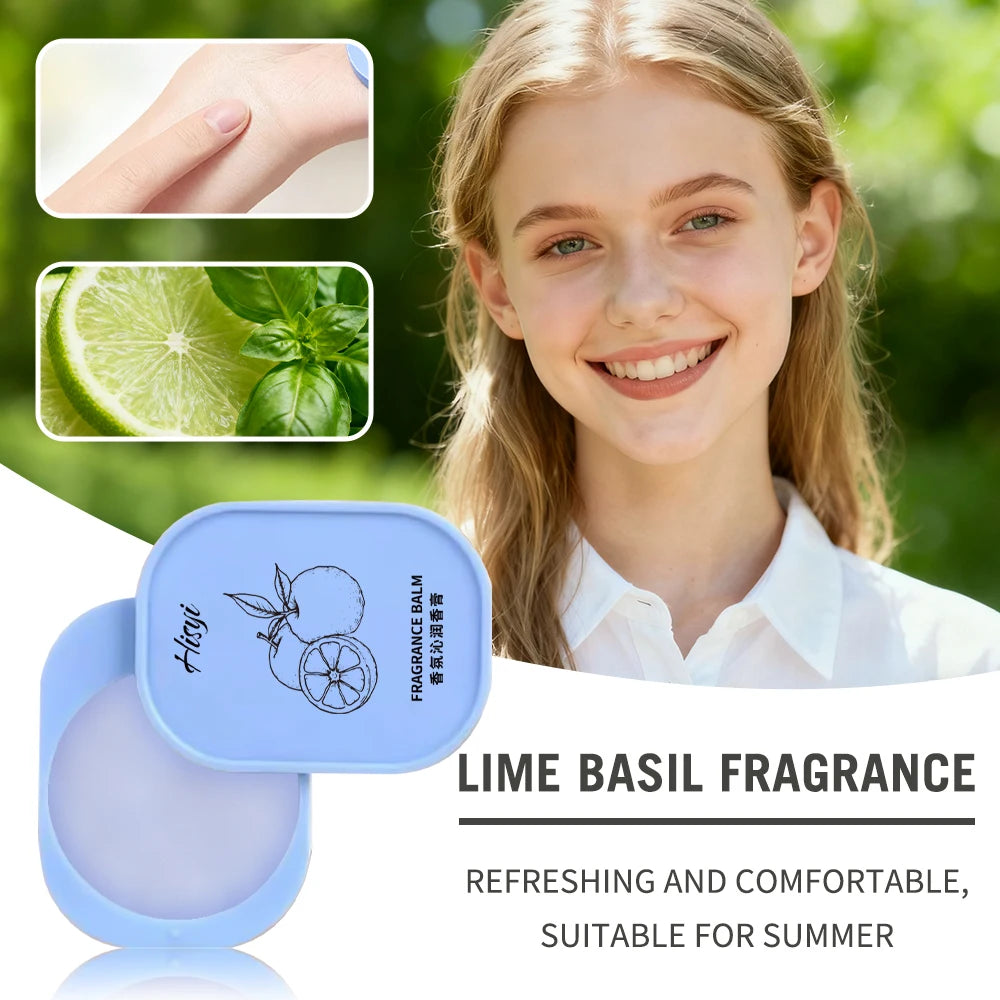 Eleeles Solid Perfume Balm – Long-Lasting Floral Scents, Vegan & Skin-Friendly 3 Scents