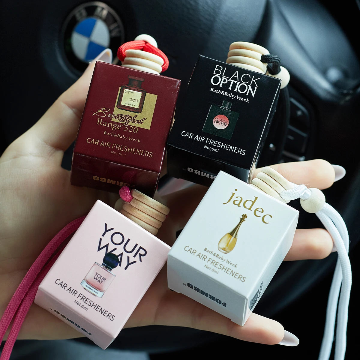 Eleeles Car Air Freshener Perfume – Long-Lasting Fragrance for Car Interior
