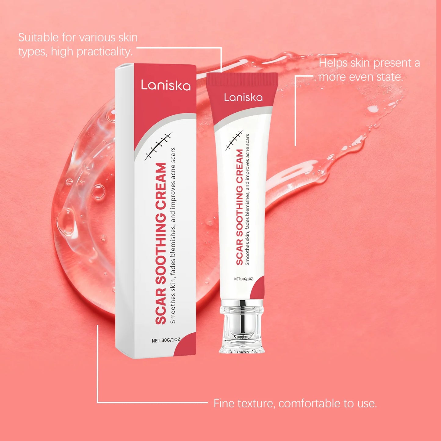 Skin Care CreamGentle Nourishing, Smoothing & Tender Body Care Cream for Daily Use, Moisturizing and Softening Skin