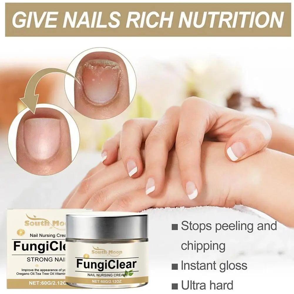Nail Nursing Cream – Fungi Clear & Nourishing Daily Nail Care | Oregano, Tea Tree & Vitamin E