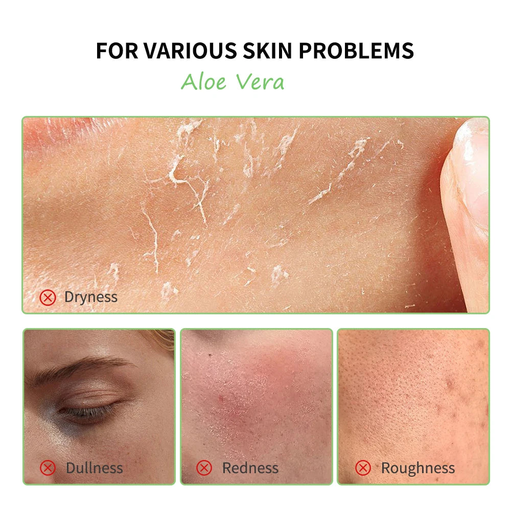Eleeles Aloe Vera Skin Care Set – Moisturizing, Brightening & Nourishing