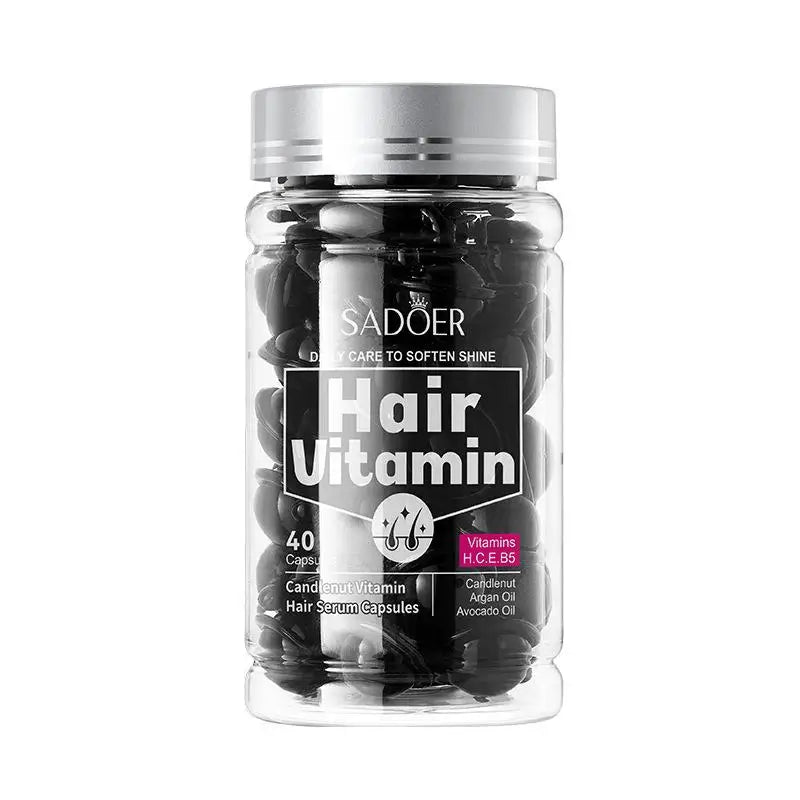 Eleeles Bee-Infused Hair Care Essence Capsules – Repair, Smooth & Nourish with Vitamins A, E, H & B5