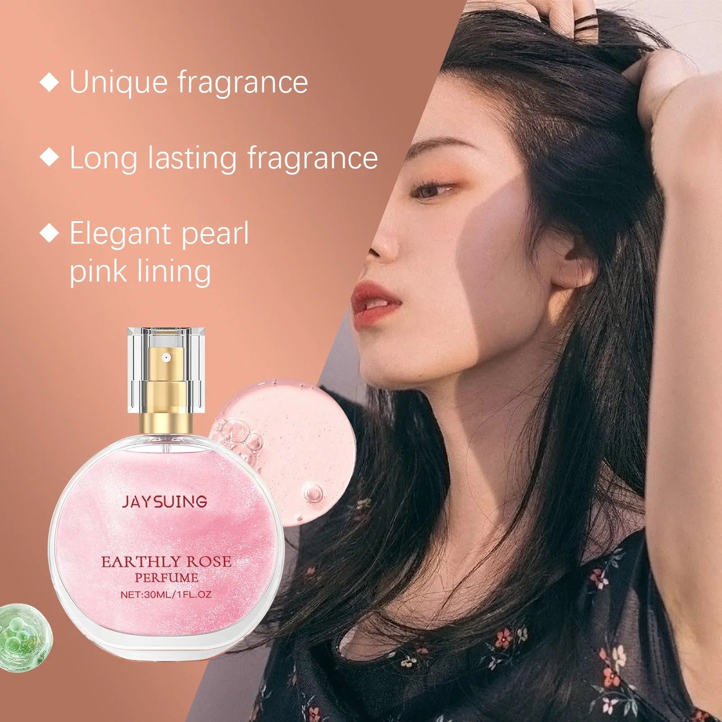 Eleeles Rose Floral Pheromone Perfume – Long-Lasting Women's Fragrance Spray 30ml