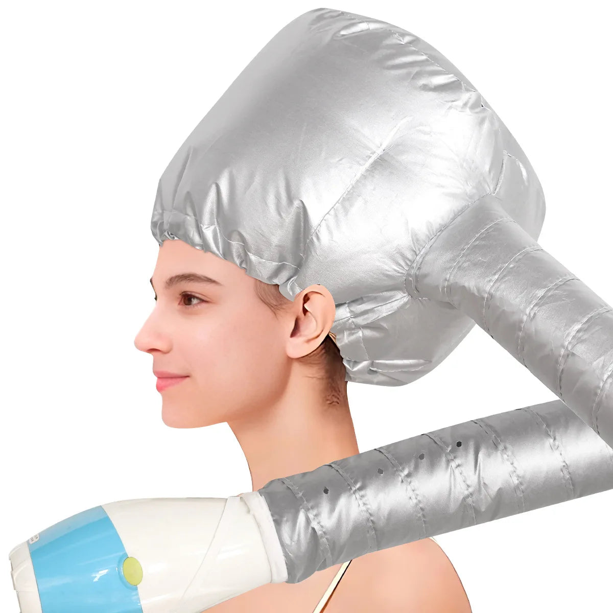 Hair Dryer Drying Cap Hair Treatment Perming Drying Cap Warm Air Drying Care Cap Hair Steaming Treatment Hair Care Thermal Hat