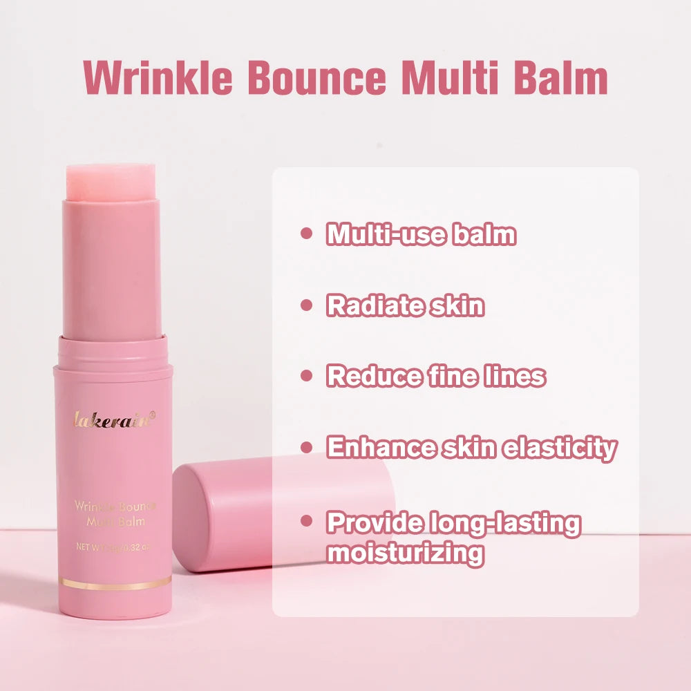 Eleeles Korean Pink Hydrating Balm Stick – Deep Moisture & Makeup Base