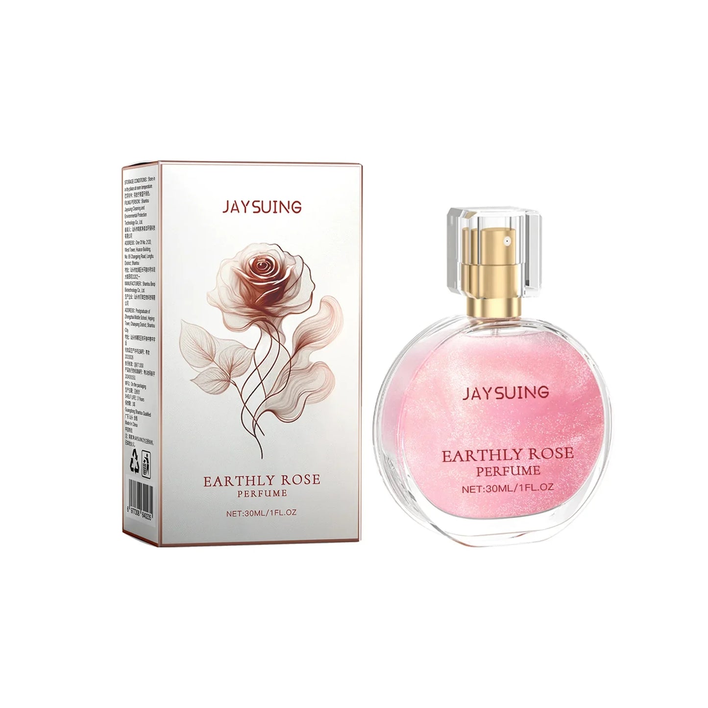 Eleeles Rose Floral Pheromone Perfume – Long-Lasting Women's Fragrance Spray 30ml