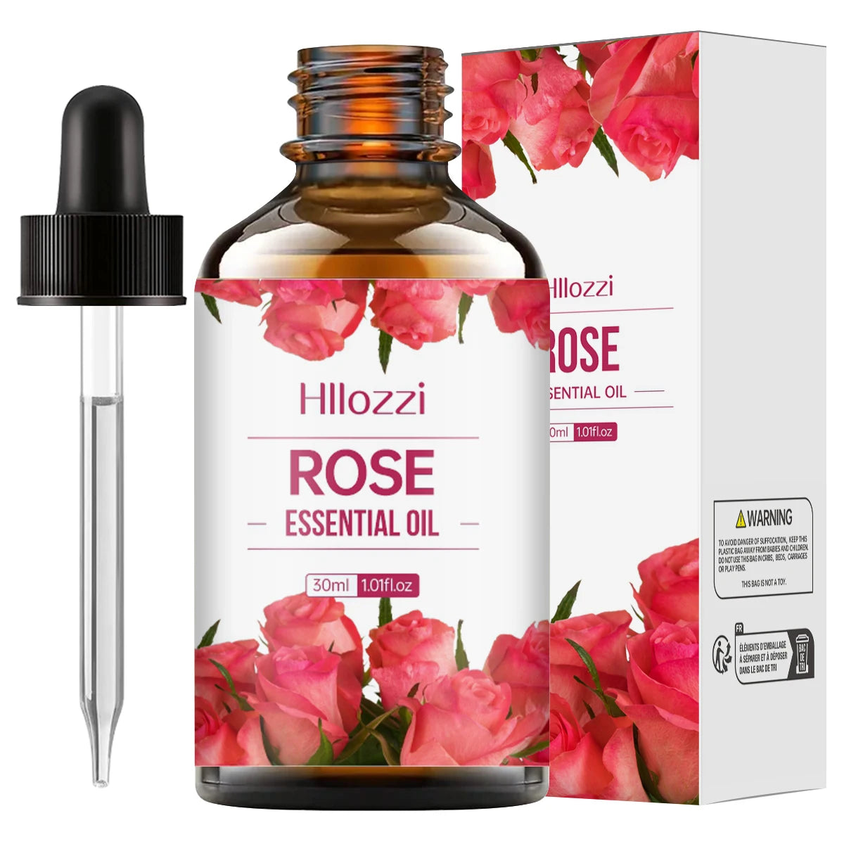 Eleeles Rose Essential Oil – Pure Fragrance & Aromatherapy Massage Oil