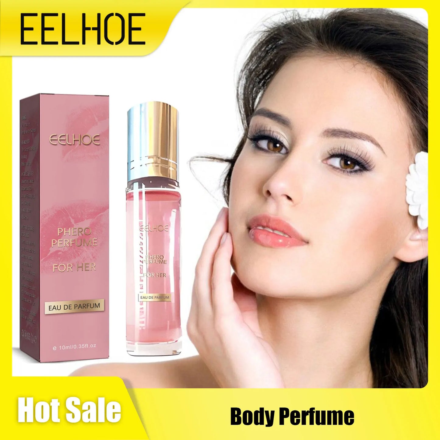 Eleeles Glamour Floral Pheromone Perfume – Long-Lasting Natural Fragrance 10ml