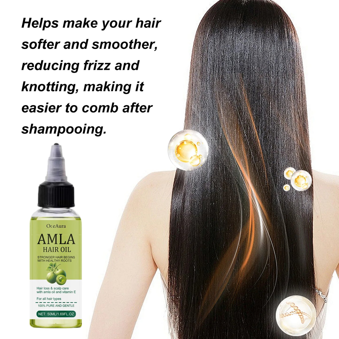 Eleeles Hair Growth Essential Oil Serum – Repairs, Nourishes & Promotes Regrowth, 50ml