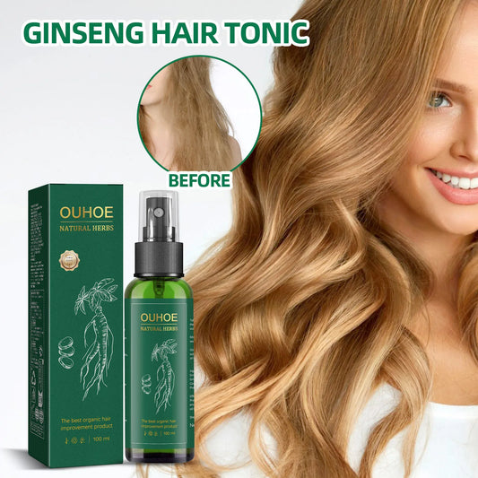 Eleeles Ginseng Hair Tonic Spray – Anti Hair Loss, Scalp Nourishment & Growth Serum