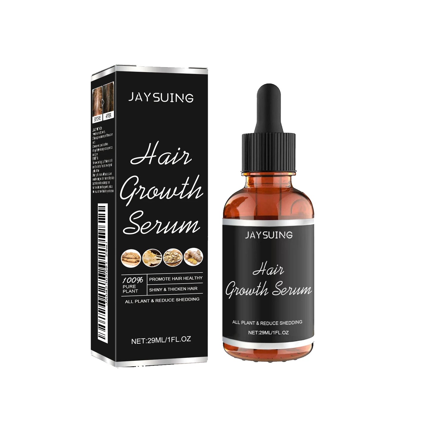 Eleeles Scalp Nourishing Hair Growth Serum – Panthenol, Glycerin & PCA Sodium | 29ml