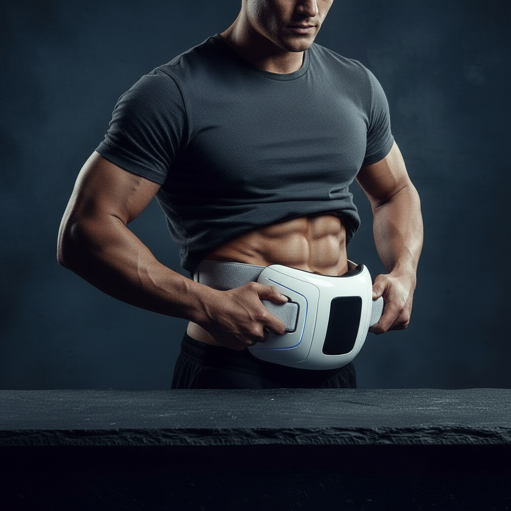 Automatic Abdominal Massager – Side Angle