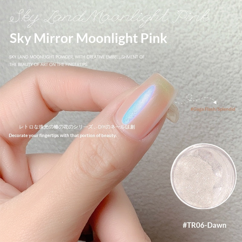 Nail Art Sky Mirror Moonlight Powder Nail Art Magic Mirror Powder