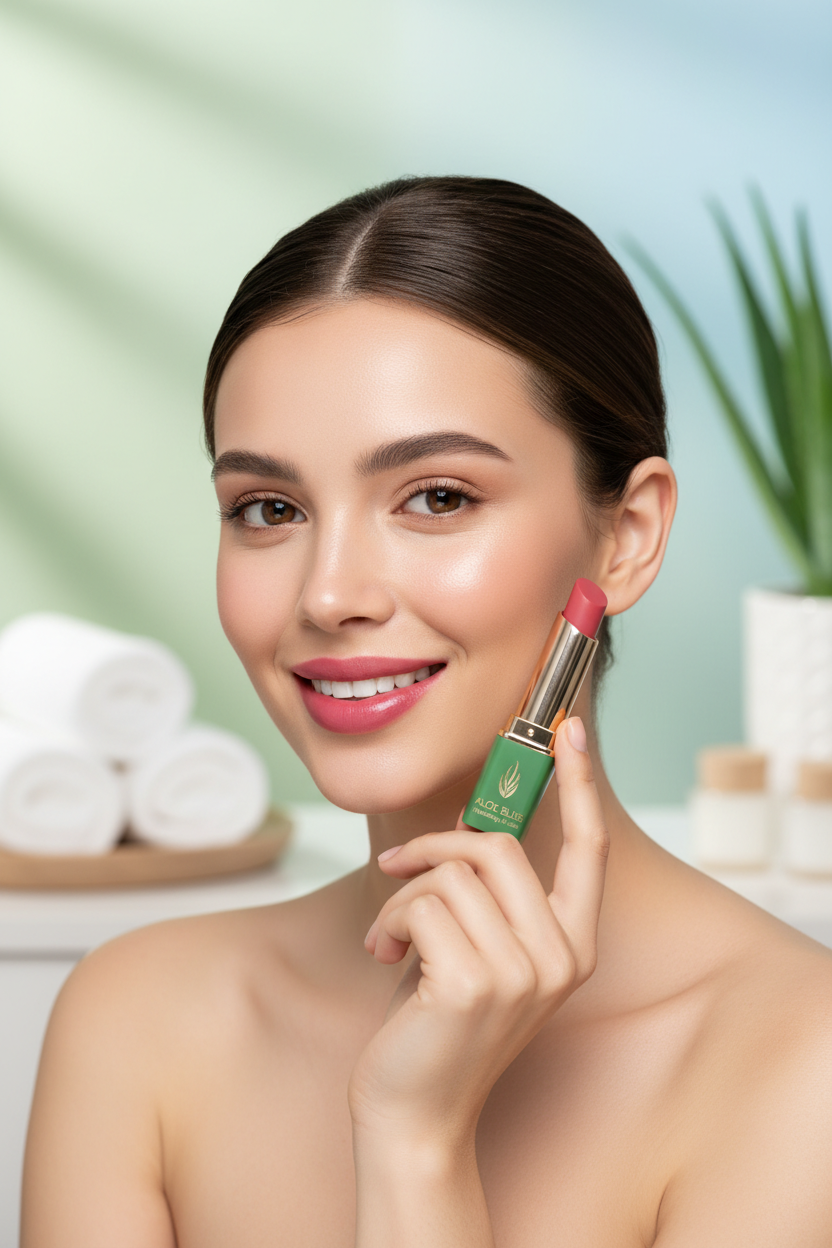 Chica con labial
