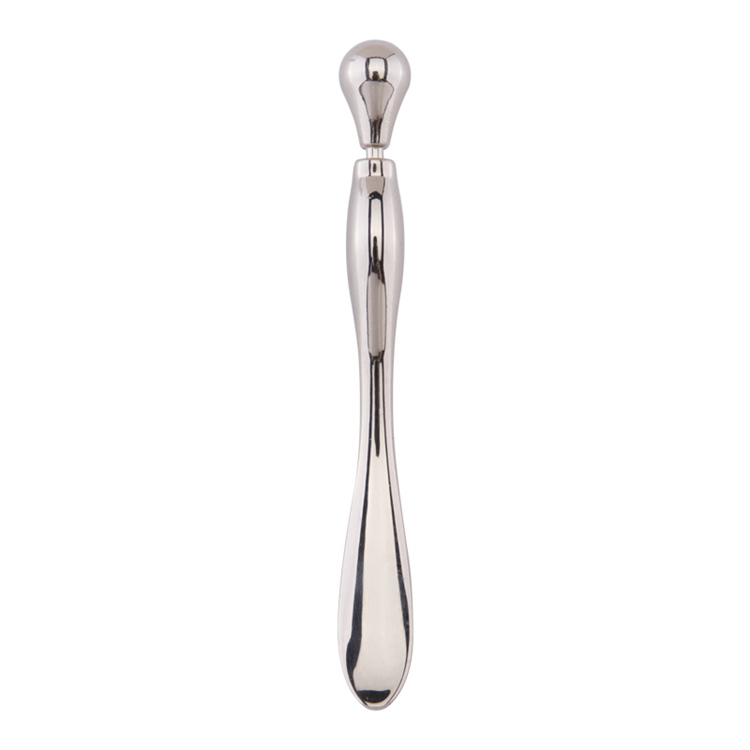 Golden Eye Cream Massager Wand | Zinc Alloy Applicator & Roller