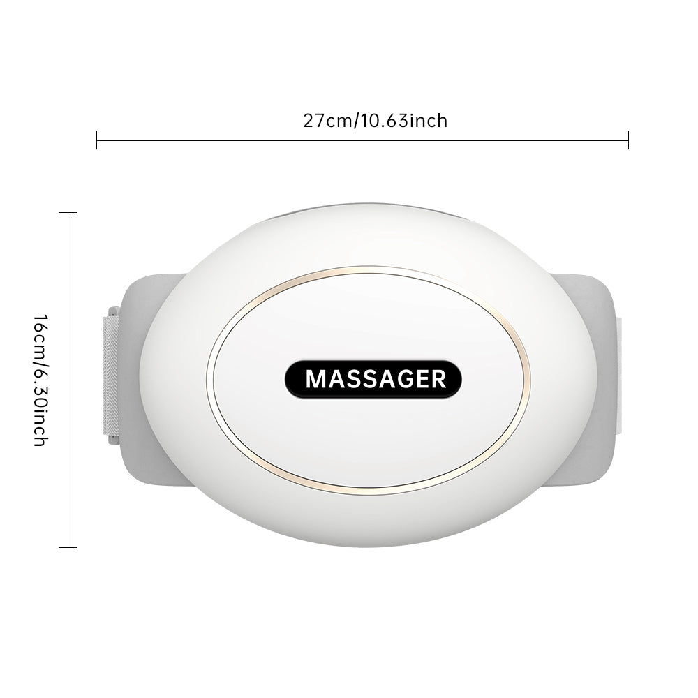 Automatic Abdominal Massager – 6 Heads, 3 Modes for Waist, Back, Neck & Legs