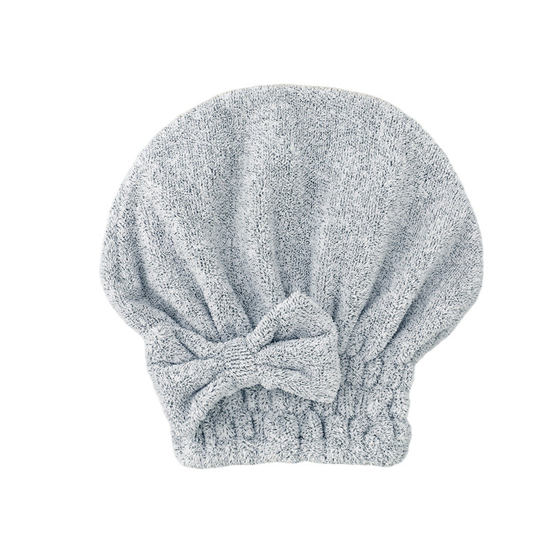Bow Princess Hair Turban – Absorbent Quick-Dry Towel | Bamboo Charcoal Fiber