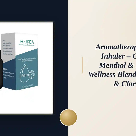 Aromatherapy Nasal Inhaler &ndash; Ginger, Menthol &amp; Lemon Wellness Blend for Calm &amp; Clarity by@Outfy