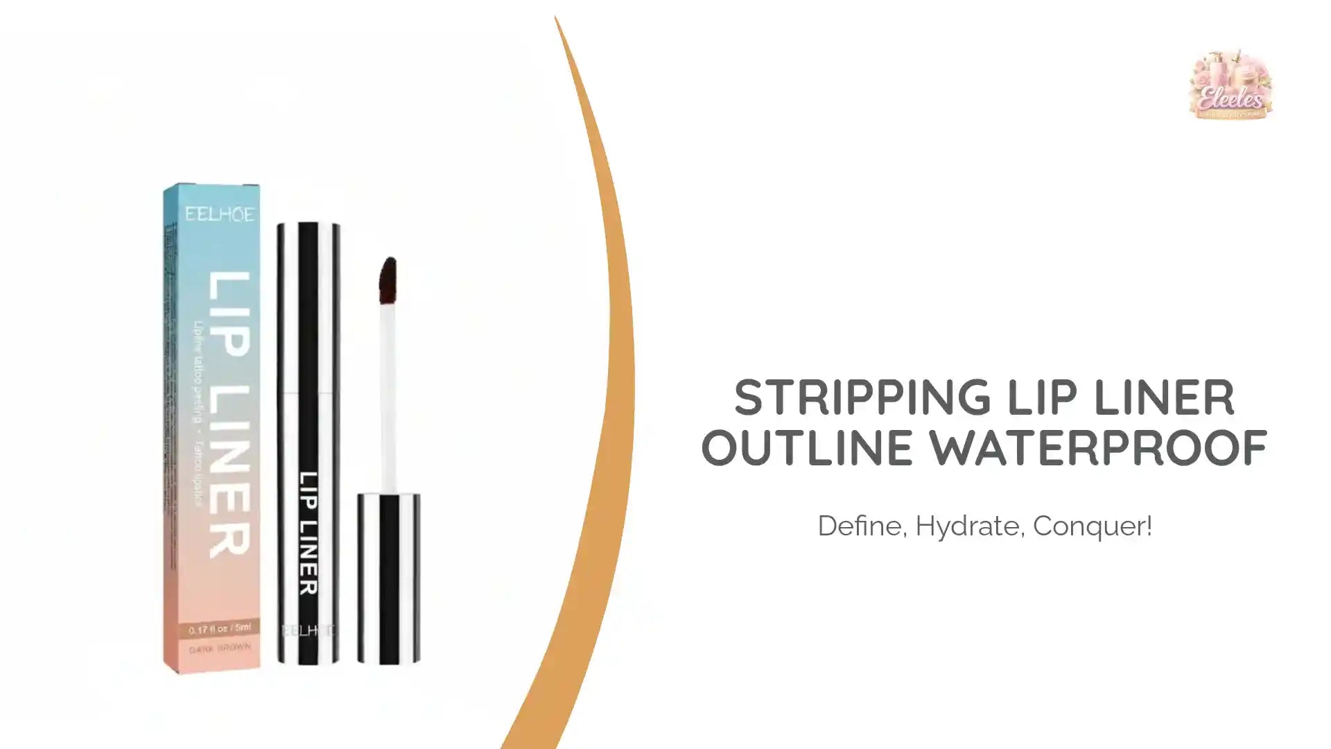 Stripping Lip Liner Outline Waterproof by@Outfy