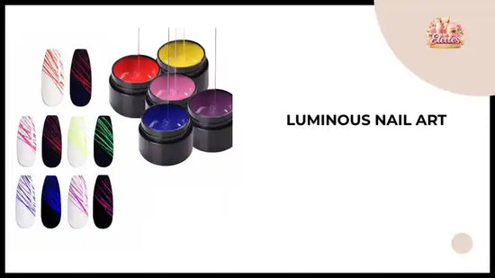 Luminous Nail Art by@Outfy