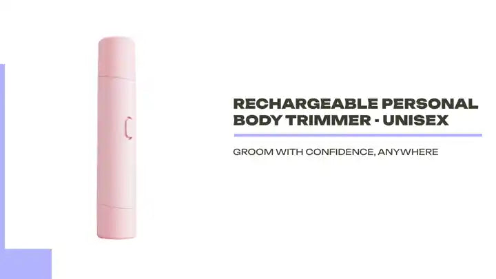 Rechargeable Personal Body Trimmer - Unisex by@Outfy
