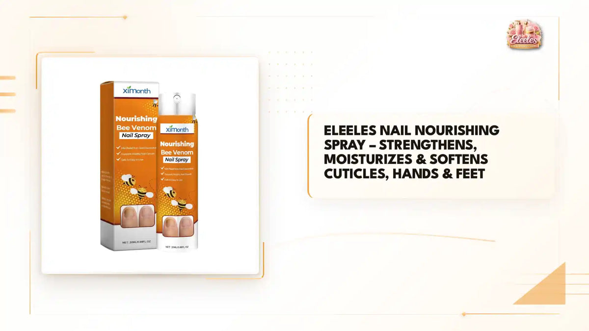 Eleeles Nail Nourishing Spray &ndash; Strengthens, Moisturizes &amp; Softens Cuticles, Hands &amp; Feet by@Outfy