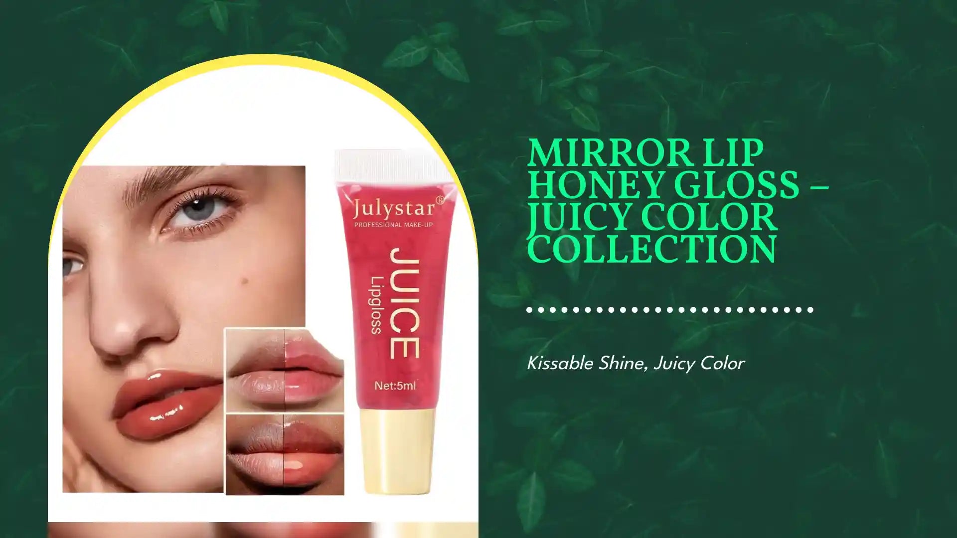 Mirror Lip Honey Gloss &ndash; Juicy Color Collection by@Outfy