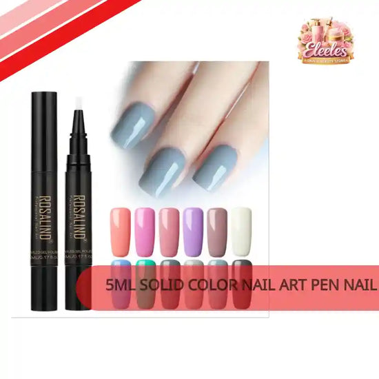 5ml Solid Color Nail Art Pen Nail Glue for Nail Art by@Outfy