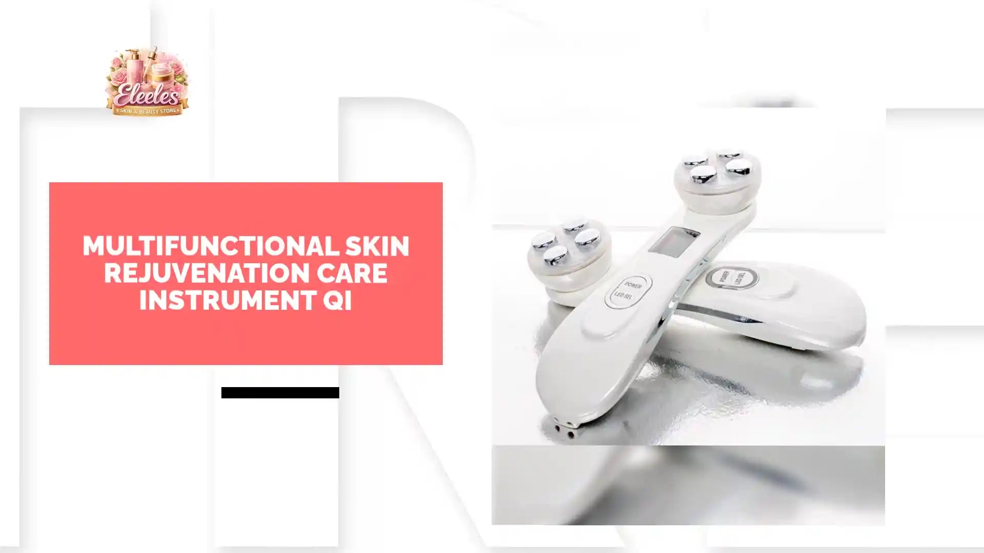 Multifunctional skin rejuvenation care instrument qi by@Outfy
