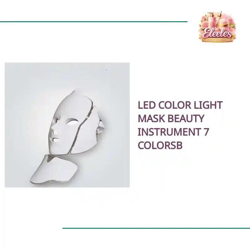 Led Color Light Mask Beauty Instrument 7 Colorsb by@Outfy