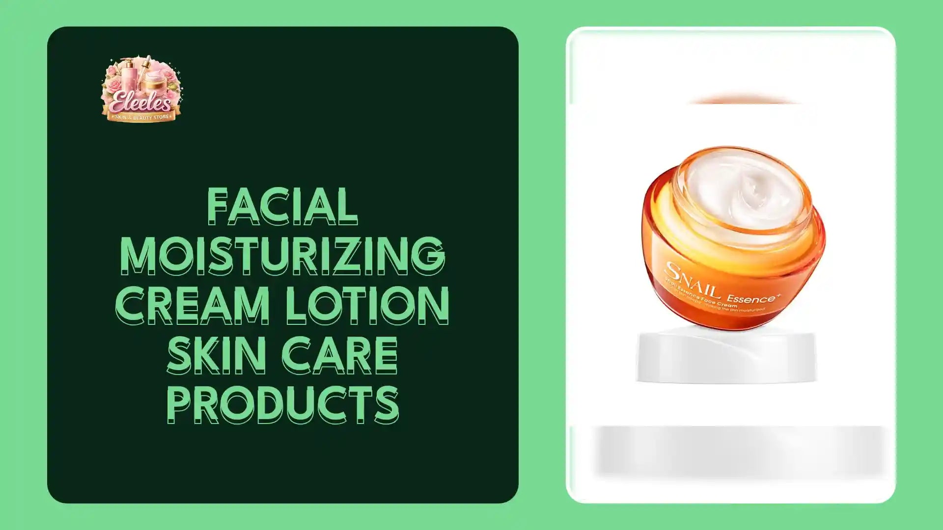 Facial Moisturizing Cream Lotion Skin Care Products by@Outfy