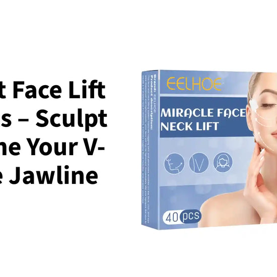 Instant Face Lift Patches &ndash; Sculpt &amp; Define Your V-Shape Jawline by@Outfy