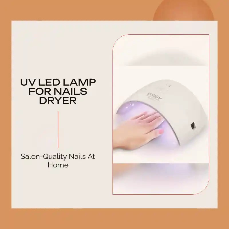 UV LED LAMP FOR NAILS DRYER by@Outfy