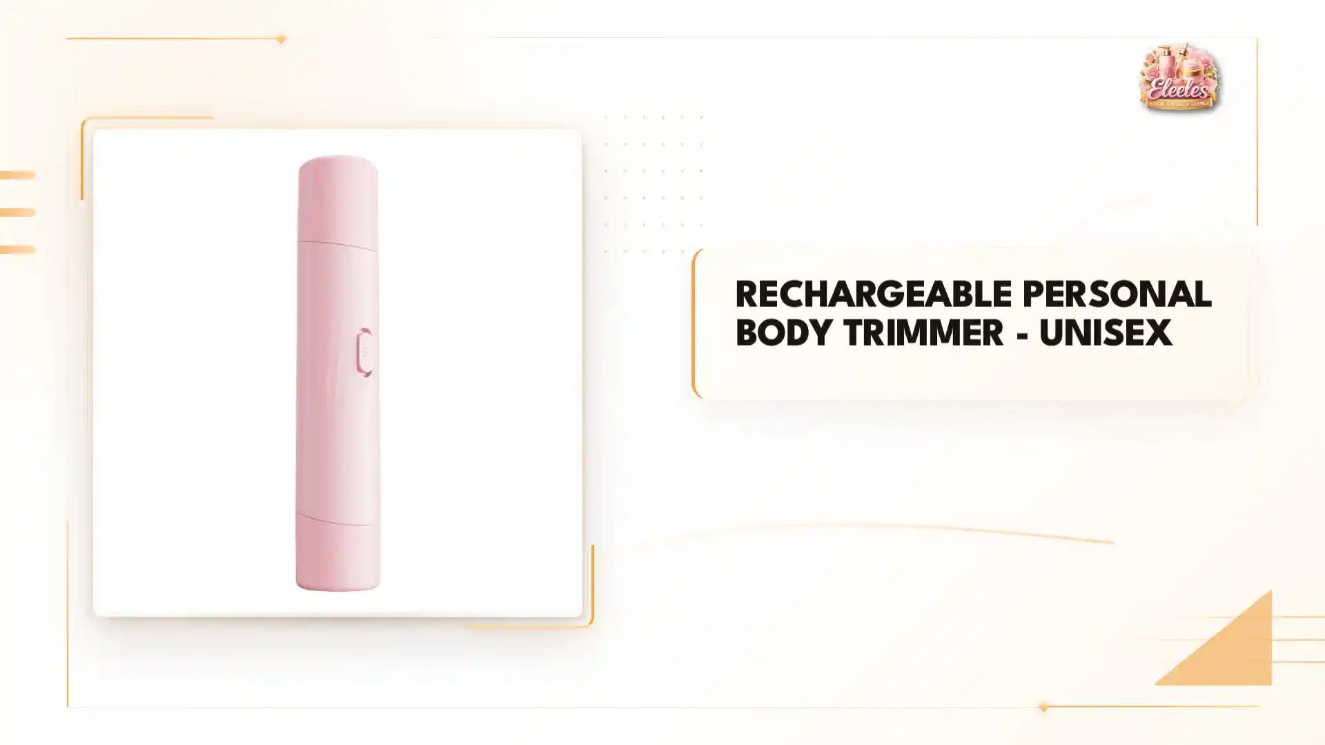 Rechargeable Personal Body Trimmer - Unisex by@Outfy