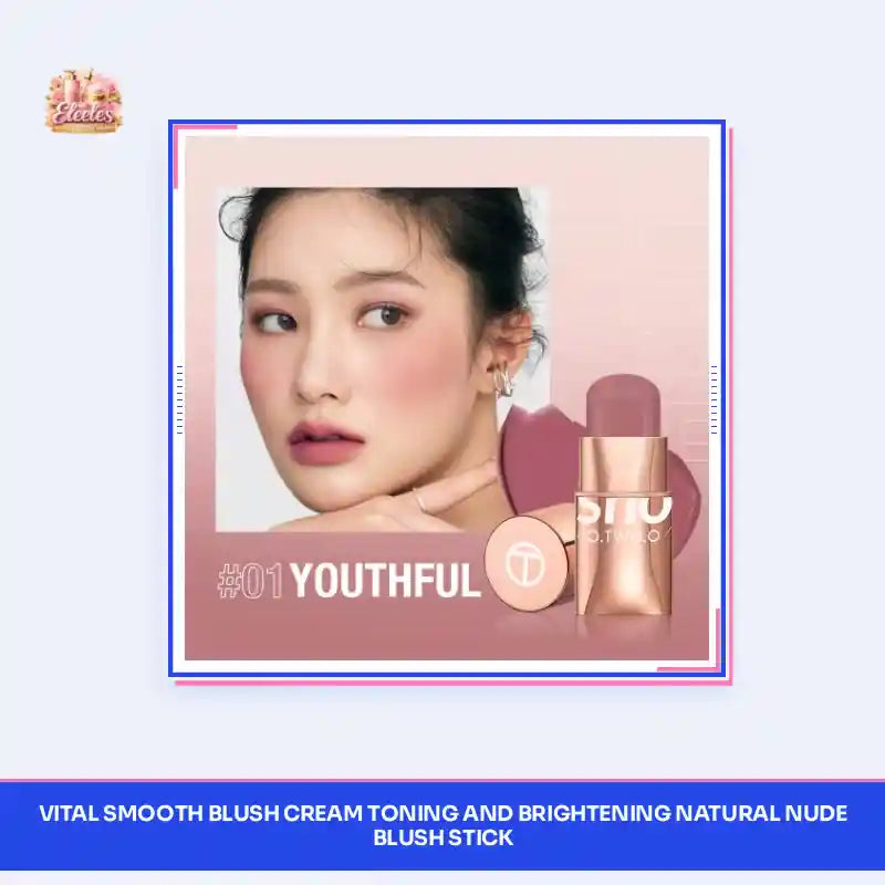 Vital Smooth Blush Cream Toning And Brightening Natural Nude Blush Stick by@Outfy