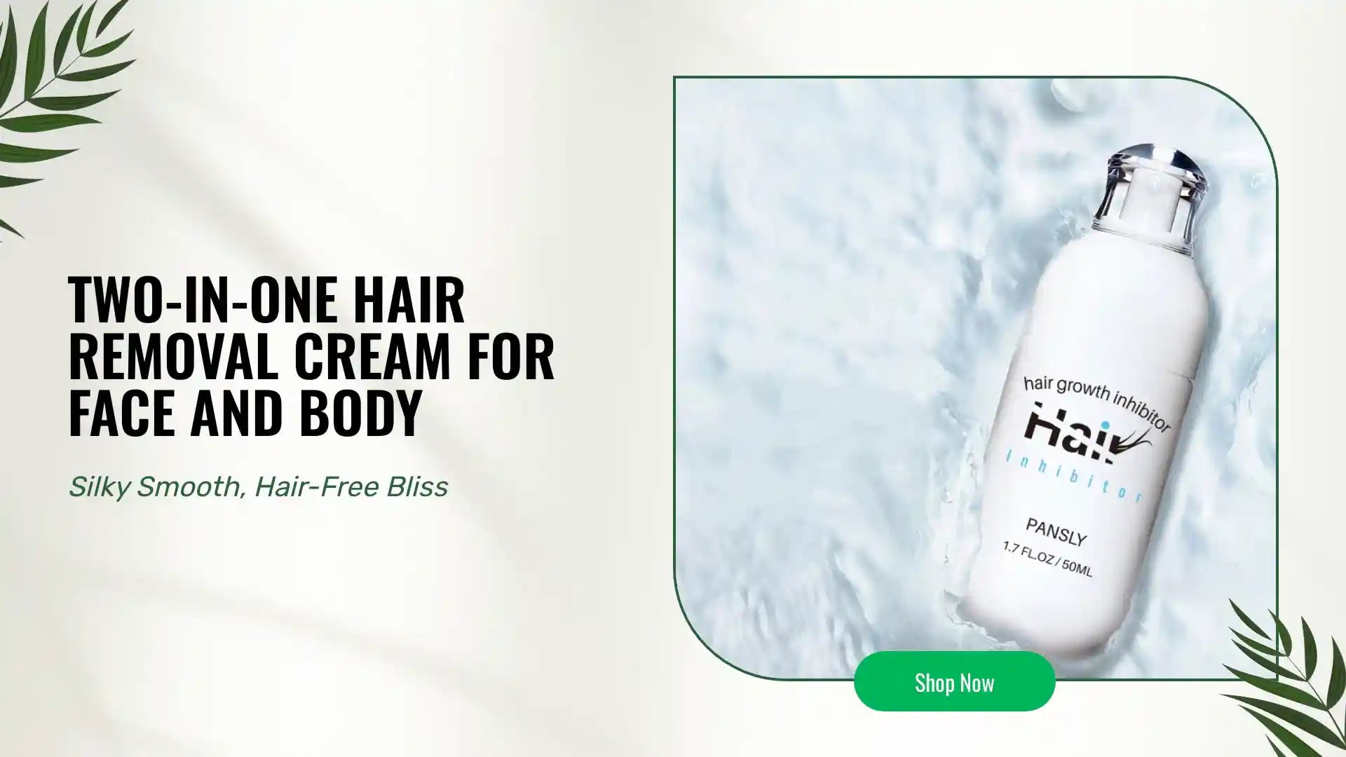 Two-in-one Hair Removal Cream For Face And Body by@Outfy