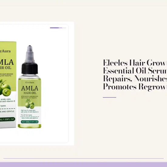Eleeles Hair Growth Essential Oil Serum &ndash; Repairs, Nourishes &amp; Promotes Regrowth, 50ml by@Outfy