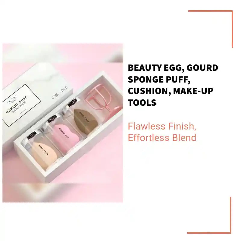 Beauty Egg, Gourd Sponge Puff, Cushion, Make-up Tools by@Outfy
