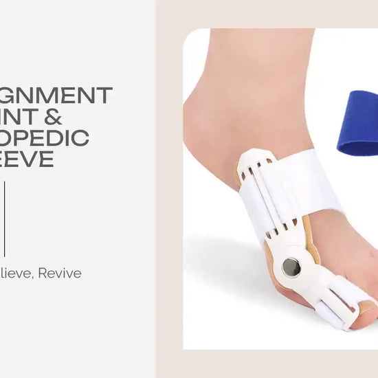 Toe Alignment Splint &amp; Orthopedic Sleeve by@Outfy