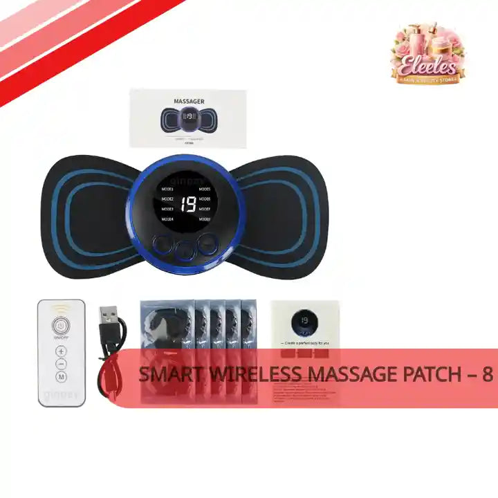 Smart Wireless Massage Patch &ndash; 8 Modes & 19 Intensity Levels for Neck & Shoulders by@Outfy